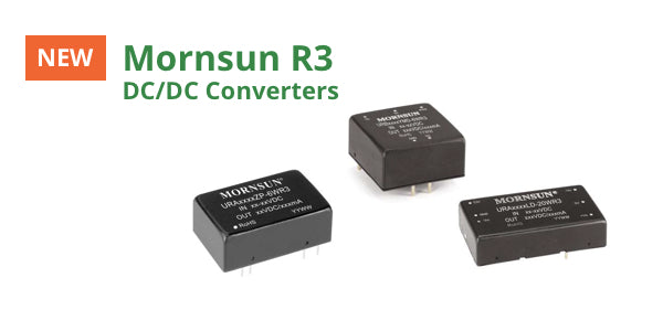 5 Reasons the new Mornsun R3 DC/DC Converters are a perfect fit for your product