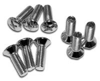 Nickel Plated Screws (10-32 x 0.63")