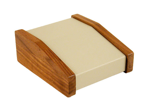 1456 CWW Series - Sloped Consoles - Aluminium / Walnut Sides