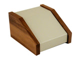 1456 CWW Series - Sloped Consoles - Aluminium / Walnut Sides