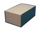1456 Series - Sloped Console - Aluminium
