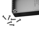 1591 "F2S" Series - Economical Multipurpose with Card Guides - Bottom Flange - ABS Plastic